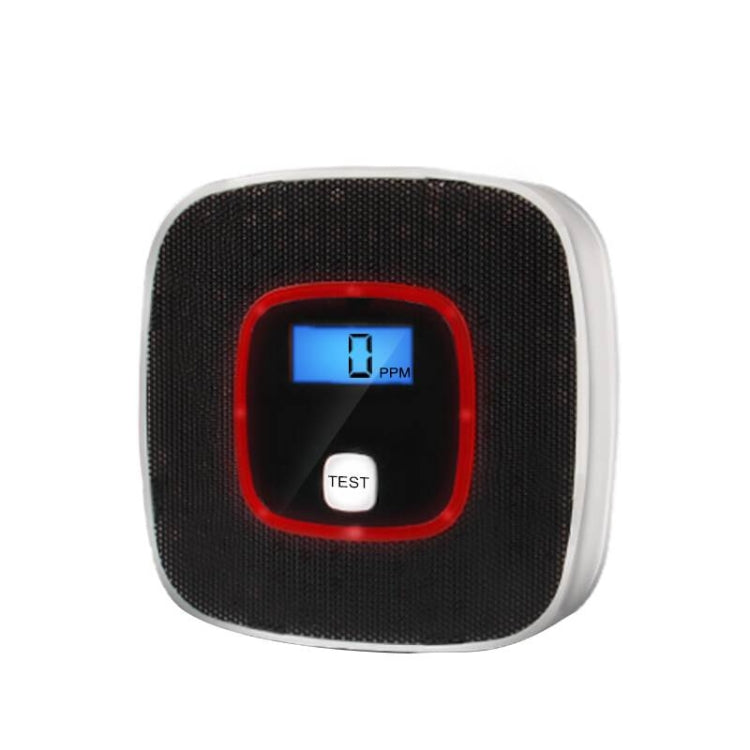 Carbon Monoxide Detector Gas Alarm Sensor Poisoning Gas Tester Human Voice Warning Detector with LCD Display Carbon Monoxide Detector Gas Alarm Sensor Poisoning Gas Tester Human Voice Warning Detector with LCD Display